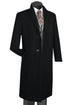 Men's Full Length Wool & Cashmere Overcoat