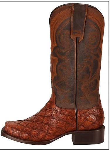 Men's Monster Fish European Square Toe Boots