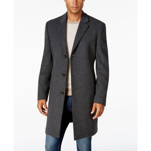 Men’s Alberto Nardoni Luther Wool Blend Top Coat