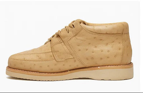 Men's Wild West Boots Caiman and Ostrich Skin Shoe 2ZA050211