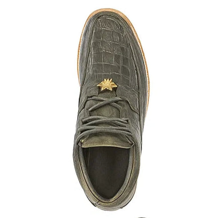 Men's Wild West Boots Caiman and Smooth Ostrich Skin Shoe 2ZA052809