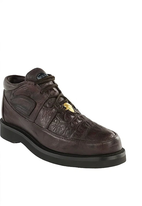 Men's Wild West Boots Caiman and Smooth Ostrich Skin Shoe 2ZA052818