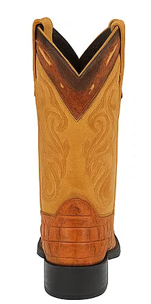 Men's Wild West Caiman Tail Skin 3X Toe Boots 29501-C