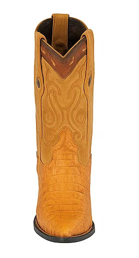 Men's Wild West Caiman Tail Skin 3X Toe Boots 29501-C