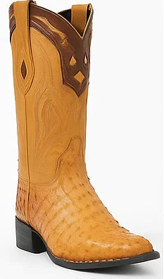Men's Wild West Caiman Tail Skin 3X Toe Boots 29501-C