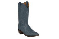 Men's Wild West Ostrich Leg Skin J Toe Boots 29905