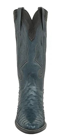 Men's Wild West Ostrich Skin 3X Toe Boots 29503-B