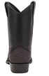 Men's Wild West Shark Skin Dubai Toe Short Boots 279B09