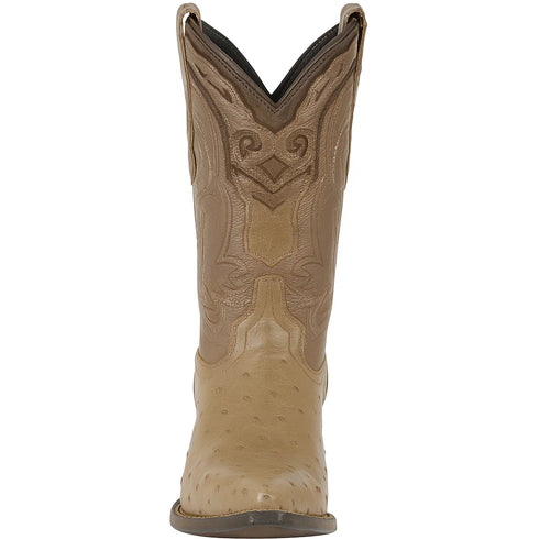 Men's Wild West Smooth Ostrich Skin 3X Toe Boots 29504-B