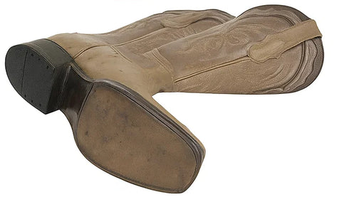 Men's Wild West Smooth Ostrich Skin 3X Toe Boots 29504-B