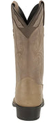 Men's Wild West Smooth Ostrich Skin 3X Toe Boots 29504-B