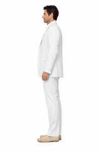 Mens Colin Farrell Miami Vice White Suit