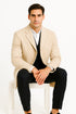 Mens Cream Overcoat - Off White Topcoat - Ivory Mens Long Wool Winter Coat - Full Length