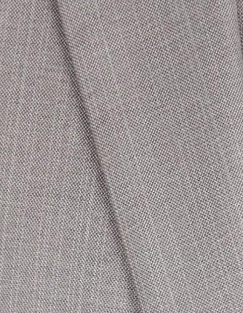 Mens Gray 3 Piece Sharkskin Suit Single Breasted Notch Lapel Regular Fit