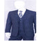 Teal Indigo Bright Blue Cobalt Blue And Pinstripe Suit