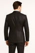 Mens Shiny Black Glitter Tuxedo with Satin Shawl Lapel – Ultra Slim Fit Sparkle Suit for Weddings, Proms & Formal Events