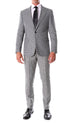 Mens Slim Fit Houndstooth Peak Lapel 2pc Suits