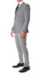 Mens Slim Fit Houndstooth Peak Lapel 2pc Suits