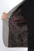 Men’s Heather Beige Cowboy Sport Coat – Classic Elbow Patch Jacket