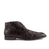 Mens Belvedere Stefano Patchwork Crocodile Dress Boot in Black