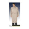 Mens Big And & Tall Button Closure Trench Coat British Khaki ~ Tan