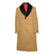 Mens Camel Big And Tall Notch Lapel Overcoat - Mens Topcoat - Wool Top Coat