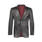 Mens Black Slim Fit Two Button Single Breasted Blazer