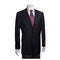Mens Black Two Buttons Portly Blazer / Sport coat