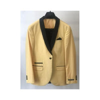 Mens Blazer Prom Wedding Sport Coat Banana Yellow Jacket