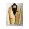 Mens Blazer Prom Wedding Sport Coat Banana Yellow Jacket