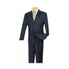 Mens Blue plaid windowpane pattern pleated pants Coat