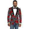 Mens Fashion Black Shawl Lapel Sport Coat Blazer