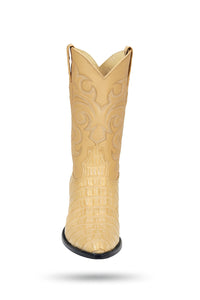 Botas de Cocodrilo - Caiman Cola Horma Puntal- A