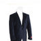 Mens Navy Blue Two Button Velvet Sports Jacket