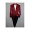 Mens Red Jacket Tuxedo Blazer Notch lapel Sport coat