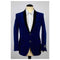 Mens Two Button Royal Shawl Lapel Slim Fit Blazer