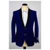 Mens Two Button Royal Shawl Lapel Slim Fit Blazer