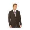 Mens Two Button Wool Blazer Balck Jacket Sport Coat