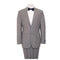 Mens Windowpane Plaid Blazer Gray Houndstooth Wool Suit