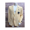 Mens Yellow Canary Two buttons blazer Sport coat