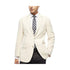 Men’s Ivory Cream Off White 2 Button Sport Coat, Classic Dress Casual Blazer