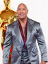 Oscar 2024 Dwayne Johnson Metallic Suit