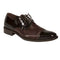 Mens Mezlan Soka Classic Cap Toe Dress Shoe in Brown