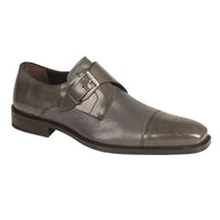 Mezlan Lizard Cap Toe Derby