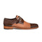 Mezlan Lizard Cap Toe Derby