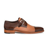 Mezlan Lizard Cap Toe Derby