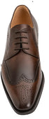 Mezlan Mens Wingtip Oxford Dress Shoe Brown