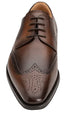 Mezlan Mens Wingtip Oxford Dress Shoe Brown
