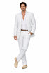 Mens Colin Farrell Miami Vice White Suit