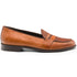 Zelli Milan Genuine Crocodile and Calfskin Loafer in Cognac